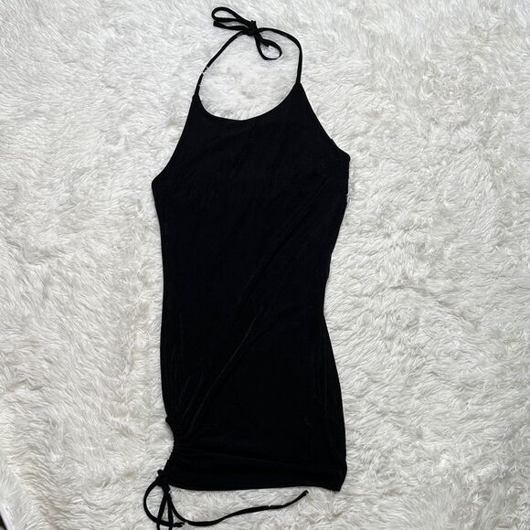 Motel Rocks Black Mini Dress - Picture 1 of 6